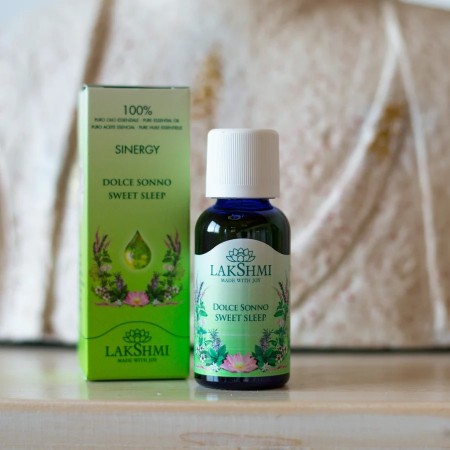 Sweet Sleep eterisk olje fra LAKSHMI 30ml med bergamott, lavendel sandeltre etc!